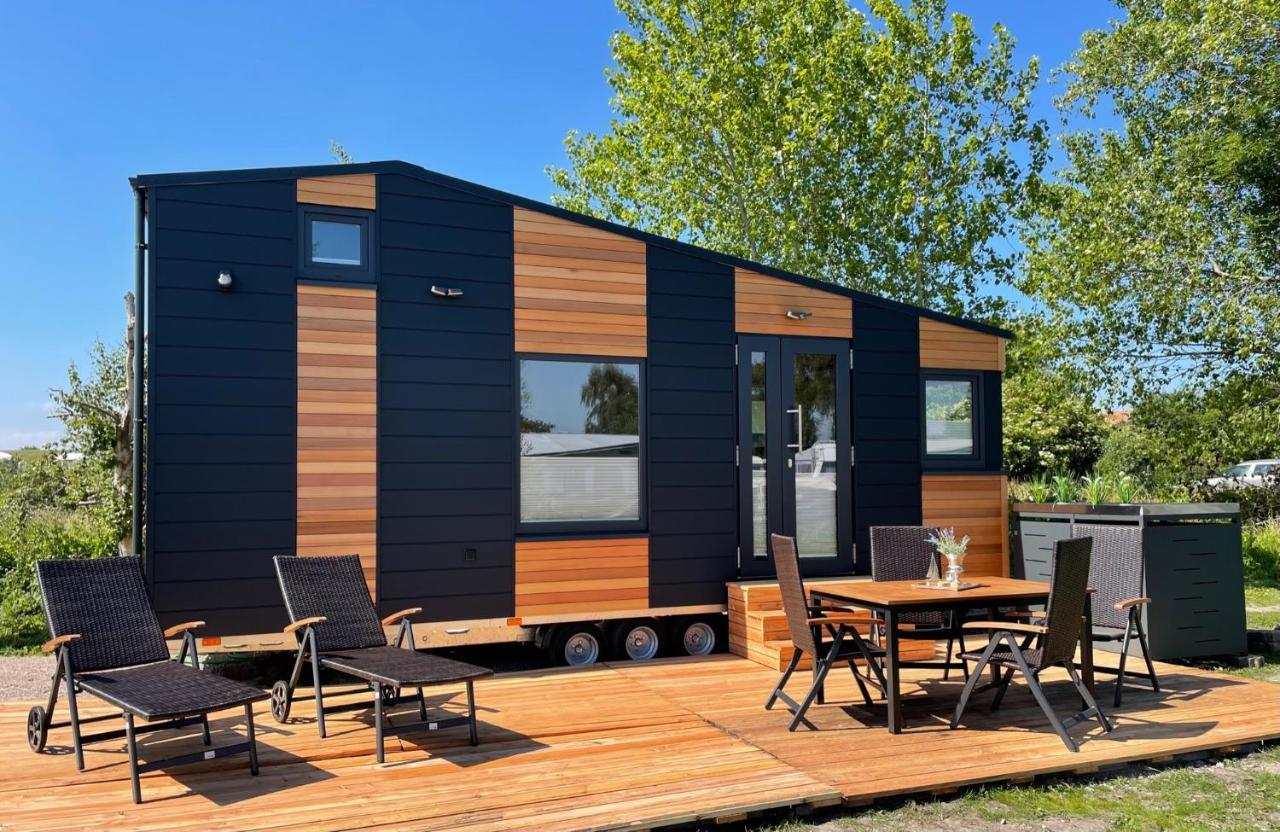Tiny House Moritz Villa Fedderwardersiel Bagian luar foto